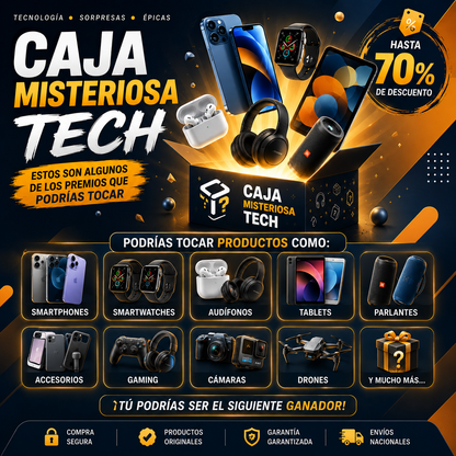 Caja Misteriosa de Teconología 2026 🥇
