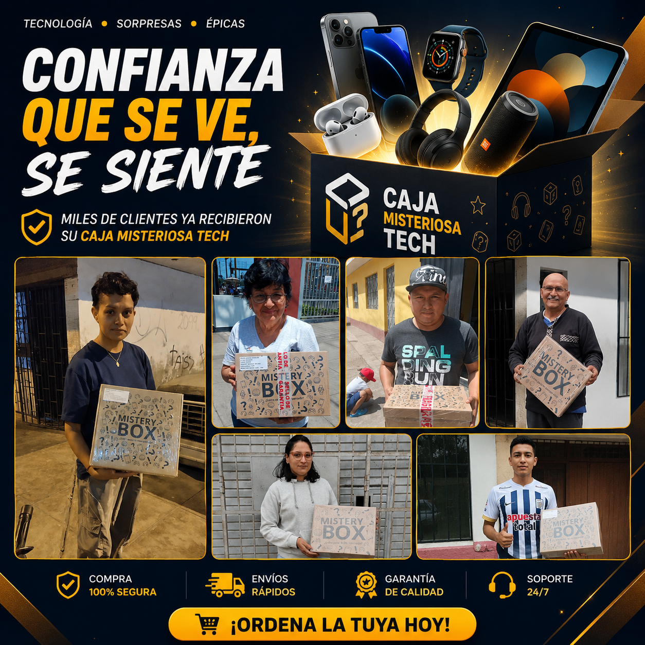 Caja Misteriosa de Teconología 2026 🥇