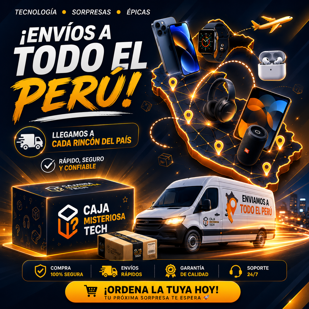 Caja Misteriosa de Teconología 2026 🥇